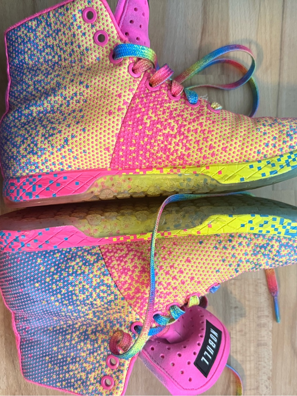 NOBULL Colorful High-Top Training Shoes – Women’s 6.5